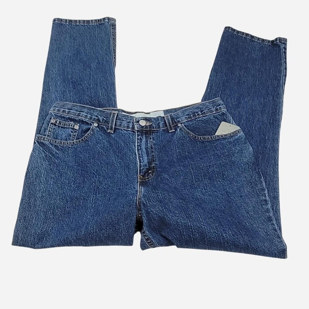 Faded Glory Vintage Blue Denim Jeans 14P | Relaxed Fit Classic